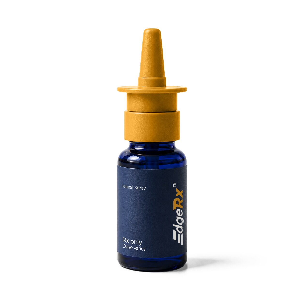 EdgeRx-branded nasal spray bottle