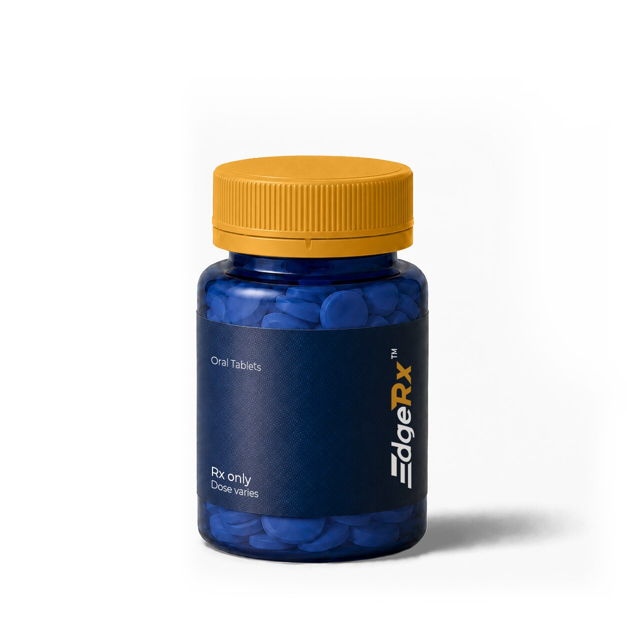 EdgeRx-branded white prescription pill bottle
